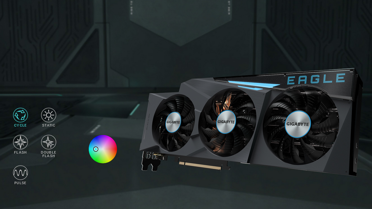 PCパーツ GIGABYTE RTX 3080 GV-N3080EAGLE OC-10GB GIGABYTE GeForce RTX 3080 GAMING OC 10GB GDDR6X Graphics